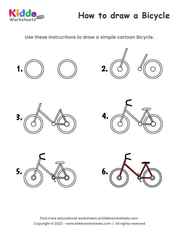 Bicycle sketch icon. | Stock vector | Colourbox