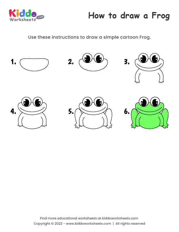 How To Draw A Cute Frog (In 12 Easy Steps)