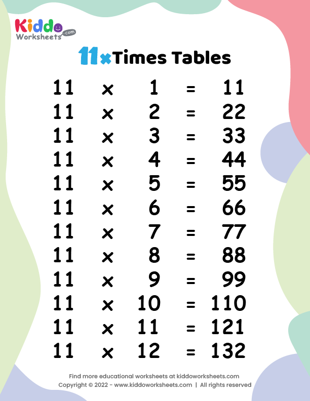 free-printable-11-times-tables-worksheet-kiddoworksheets