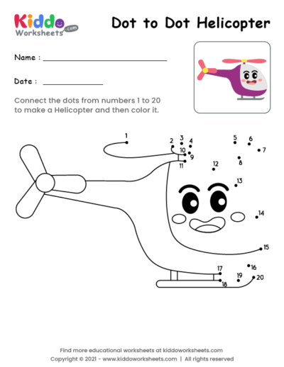 Dot to Dot Helicopter
