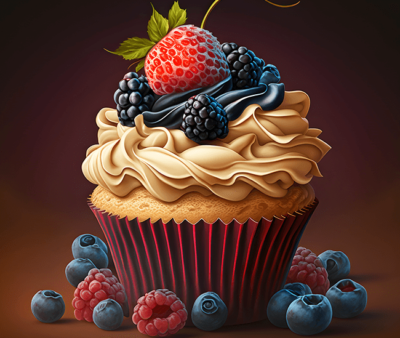 Cupcake Sliding Puzzle