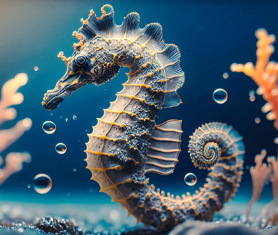 Seahorse Sliding Puzzle