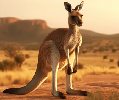 Kangaroo Sliding Puzzle