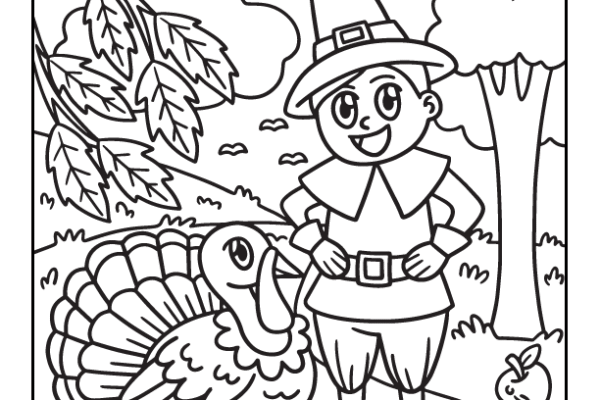 Thanksgiving coloring pages