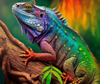 Iguana Sliding Puzzle