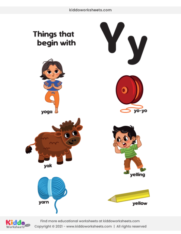 words that start with Y