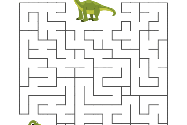 Dinosaur Mazes