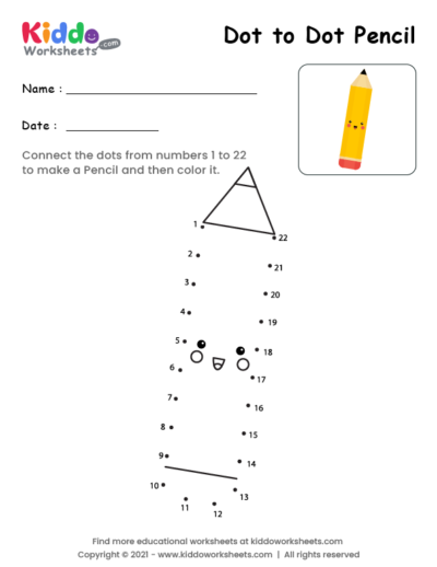 Dot to Dot Pencil