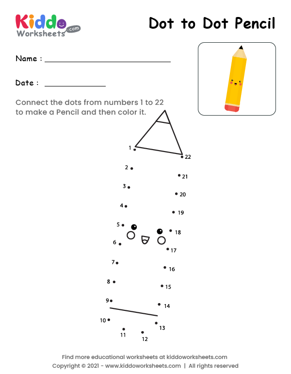 Dot to Dot Pencil