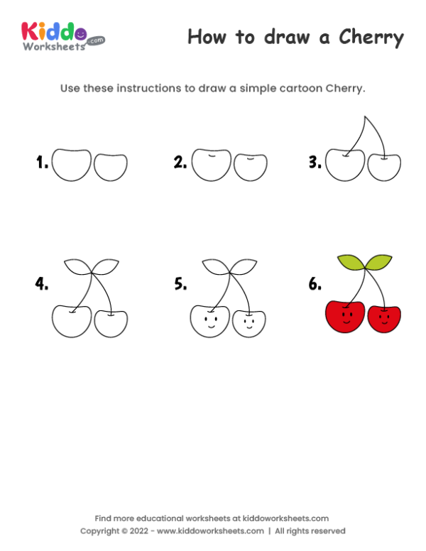 How to draw Cherry