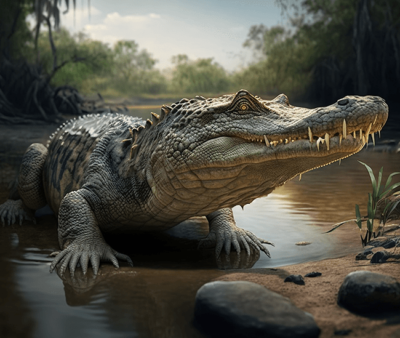 Crocodile Sliding Puzzle