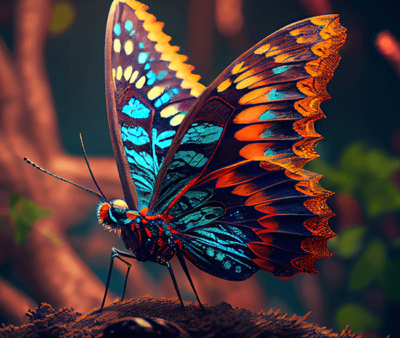 Butterfly Sliding Puzzle