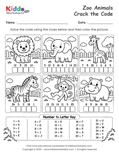 Zoo Animals Crack the Code
