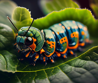 Caterpillar Sliding Puzzle