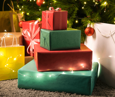 Christmas Gifts Sliding Puzzle