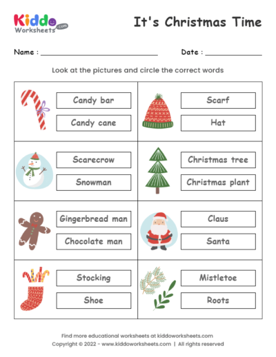 Christmas Vocabulary
