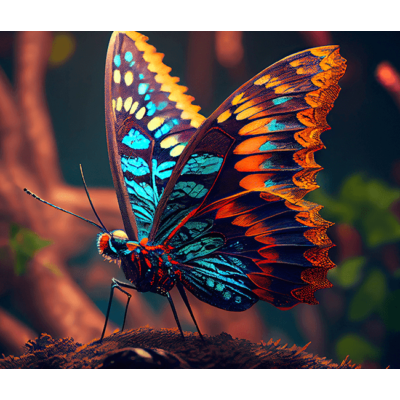 Butterfly Sliding Puzzle