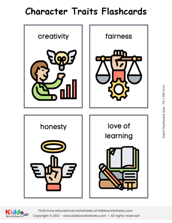 Character Traits Flashcards