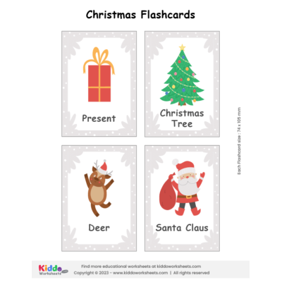 Christmas Flashcards