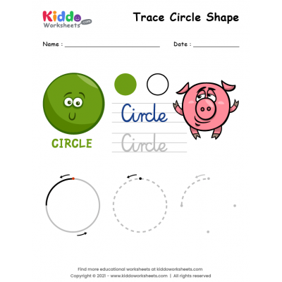 Circle Shape Worksheet