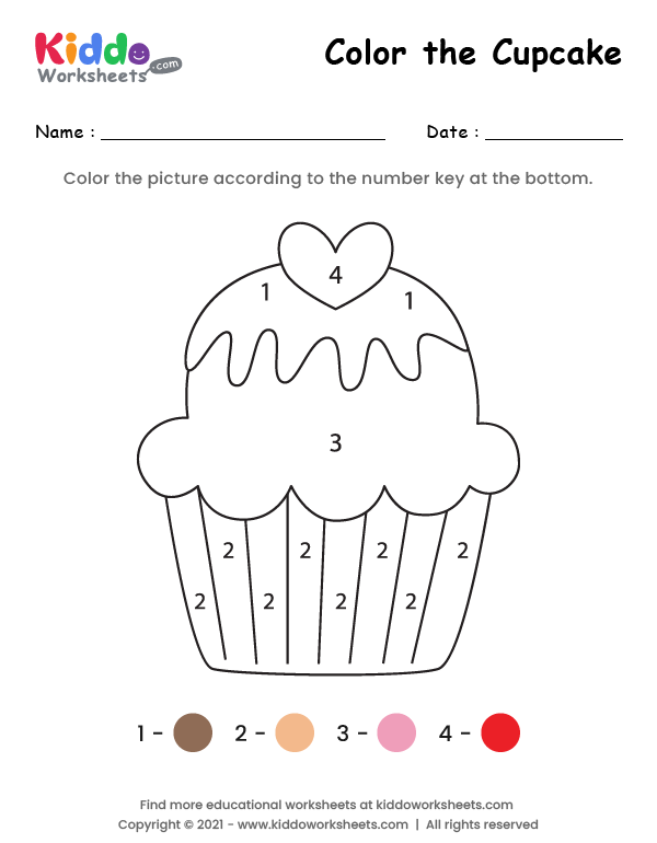 Color the Cupcake