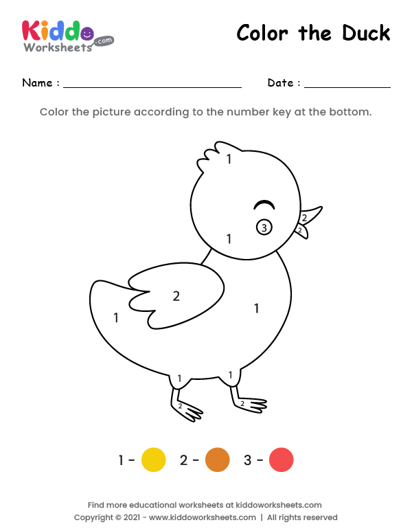 Color the Duck