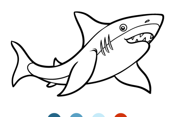 Coloring Shark
