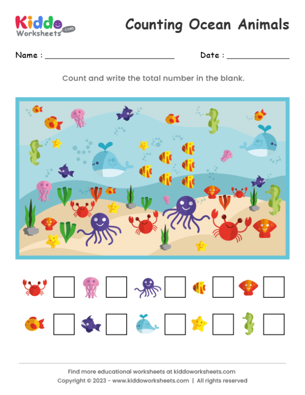 Counting Ocean Animals