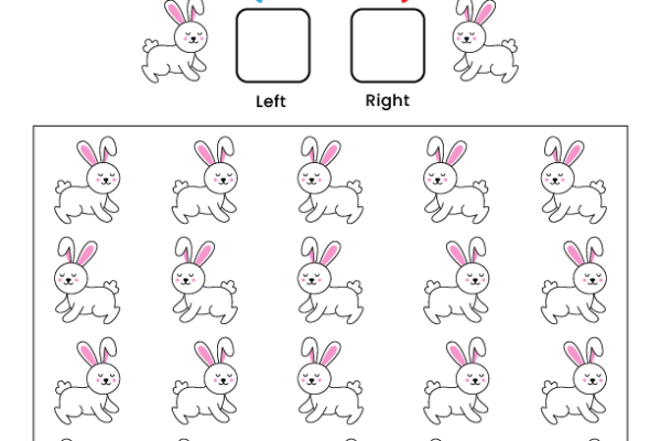 Counting Rabbit Worksheets