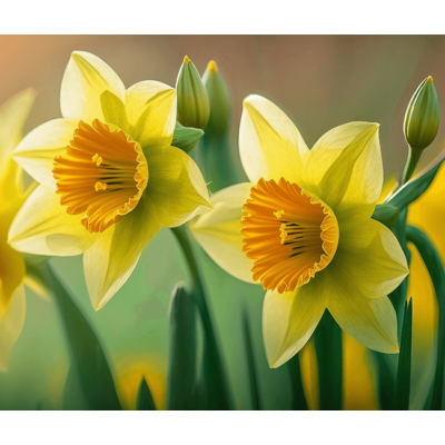 Daffodil Sliding Puzzle