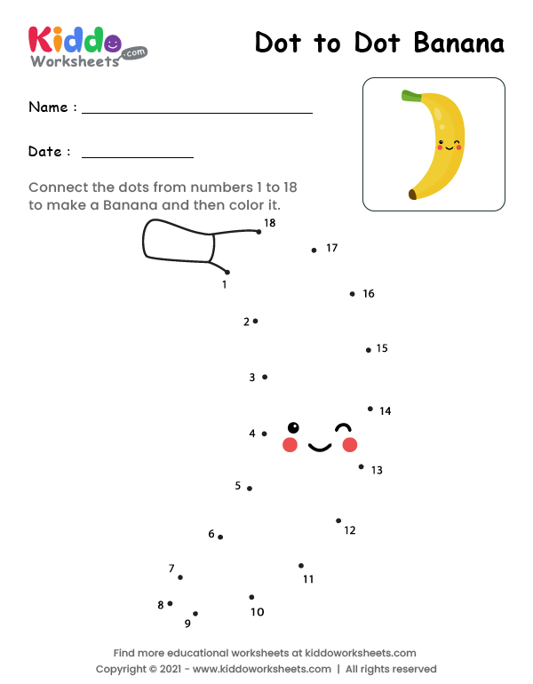 Dot to Dot Banana