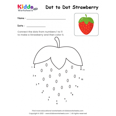 Dot to Dot Strawberry