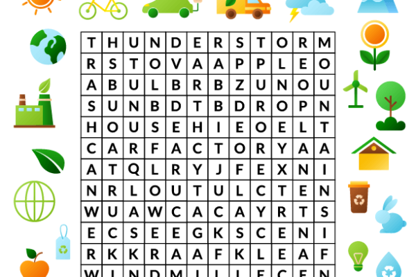 Ecology Word Search puzzle