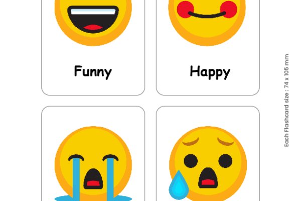 Emoji Feelings Flashcards