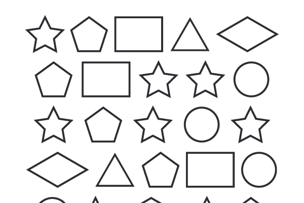Find Star Shape Worksheet