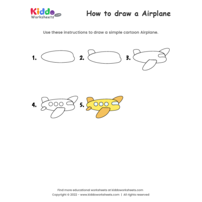 How to draw Airplane