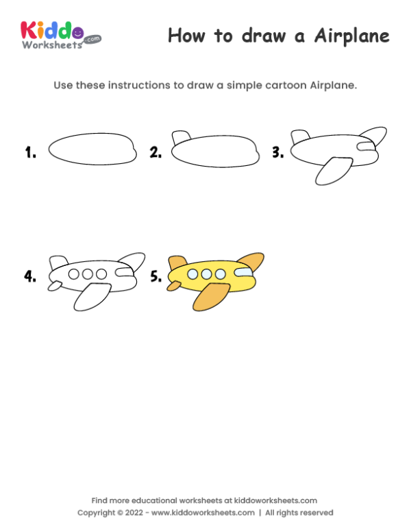 How to draw Airplane