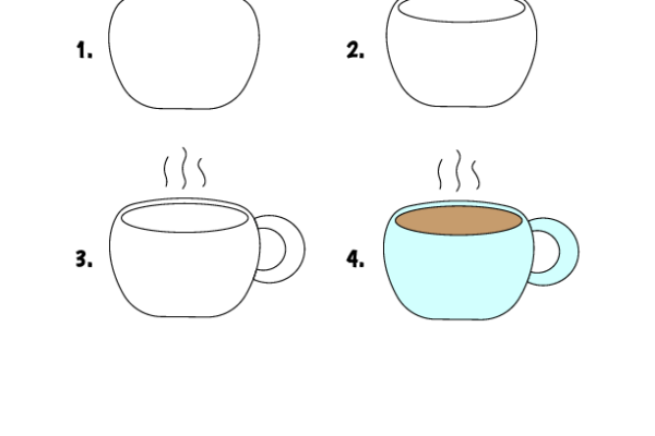 How to draw Cup worksheet