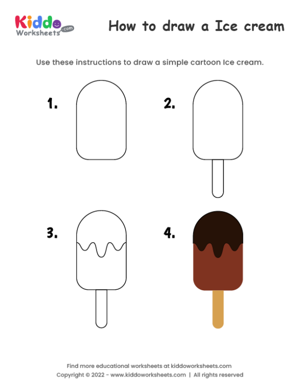 How to draw ice cream | fun Drawing Tutorial for Kids - YouTube-saigonsouth.com.vn
