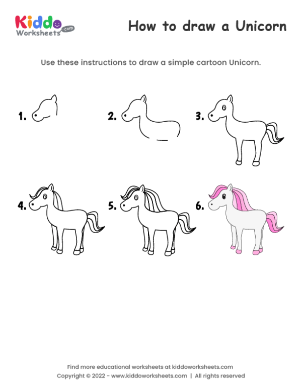 How to draw Unicorn
