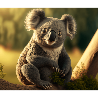 Koala Bear Sliding Puzzle