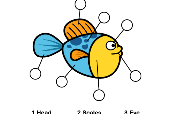 Label the Body Parts of Fish Worksheet