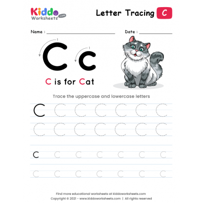 Tracing the Letter C