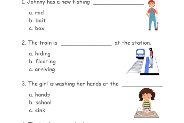 Picture Vocabulary Worksheet 2