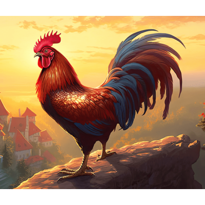 Rooster Sliding Puzzle