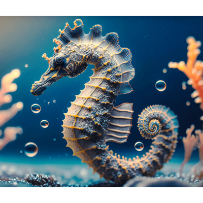 Seahorse Sliding Puzzle