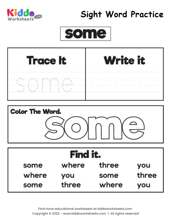 free-printable-sight-word-practice-some-worksheet-kiddoworksheets