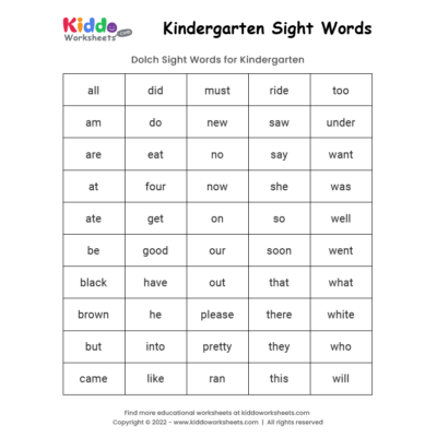****Nursery/Reception EYFS 100 High Frequency Words Practice Sheets*18 Page PDF 