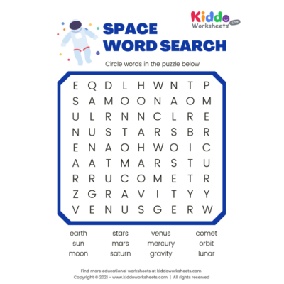 Space Word Search