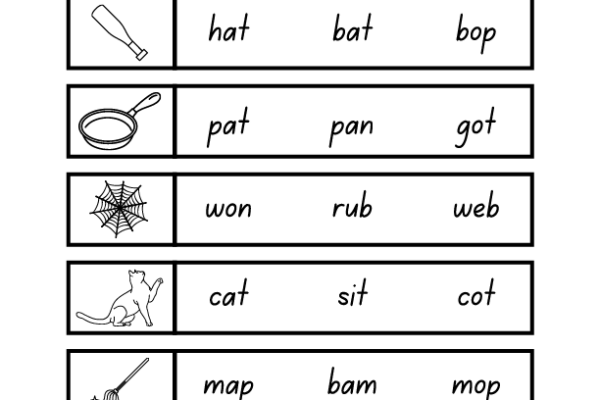 Spelling words Worksheet
